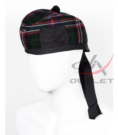Glengarry Hat Scottish National Tartan