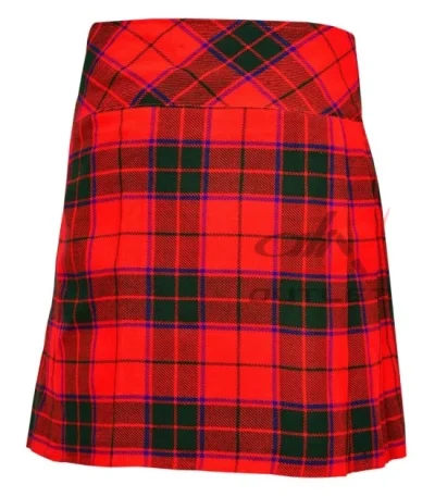 Scottish Rose Tartan Mini Billie Kilt