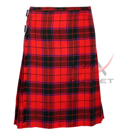 Scottish Rose Tartan 8 Yard Kilt for Men