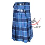US Navy Tartan 8 Yard Kilt for Men - Image 2