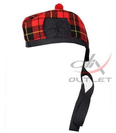 Glengarry Hat Wallace Tartan Scottish