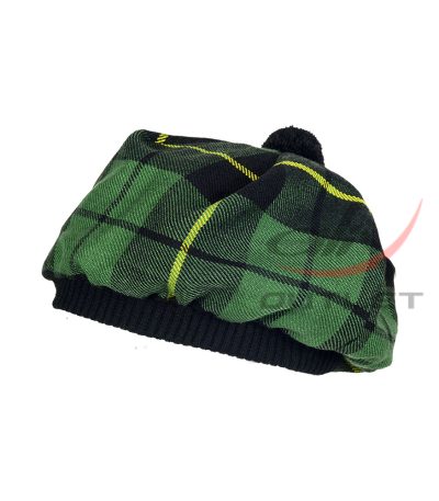 Wallace Hunting Tartan Tam o' Shatner Tammy Hat Flat Bonnet