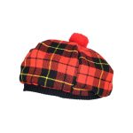 Wallace Tartan Tam o' Shatner Tammy Hat Flat Bonnet