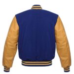 Letterman Jacket Royal Blue Wool & Leather Sleeves - Image 2