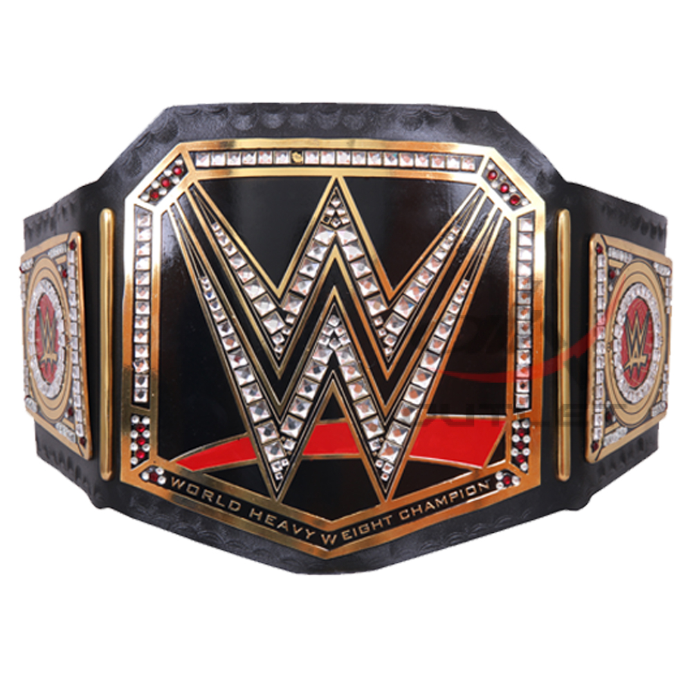 black-a World Heavy Weight Championship Title Belt Replica