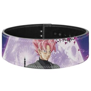 Goku Rose Anime Weightlifting Lever Belts
