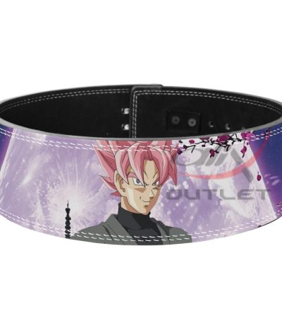 Goku Rose Anime Weightlifting Lever Belts