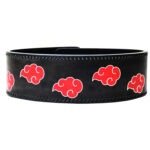 Akatsuki themed weightlifting lever belt