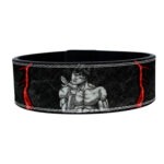 Baki Hanma themed anime lever weightlifting belt