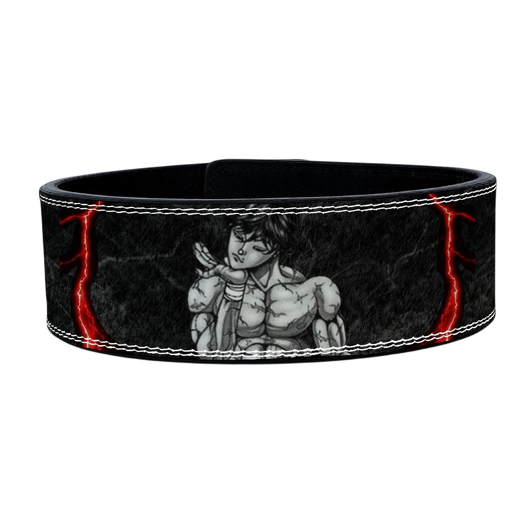 Baki-Hanma-themed-anime-lever-weightlifting-belt1 Baki Hanma themed anime lever weightlifting belt - Image 1