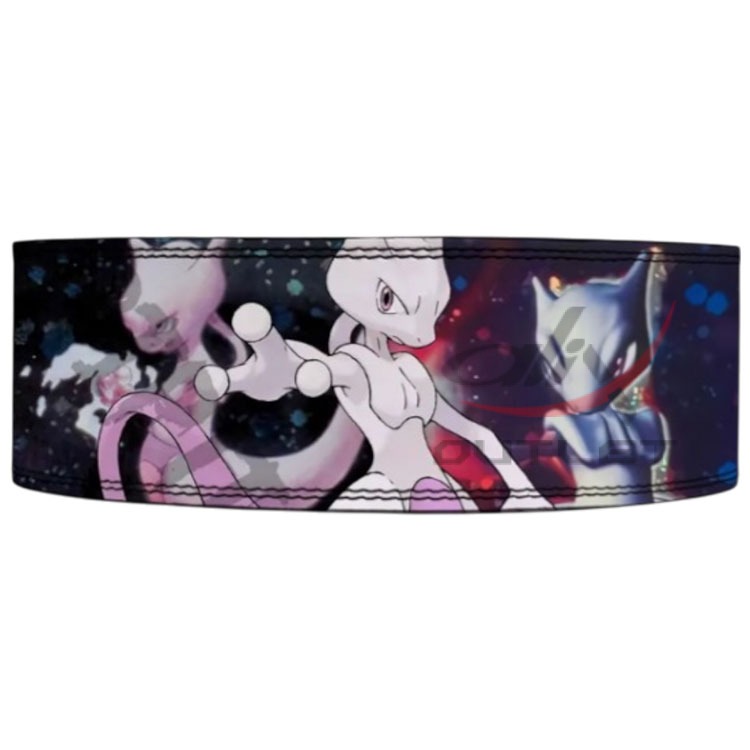 Mewtwo-themed1 Mewtwo themed Anime Lever Belt - Image 1
