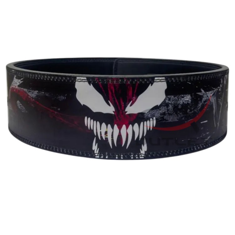 Venom-themed lever powerlifting belt1 Venom themed lever powerlifting belt - Image 1