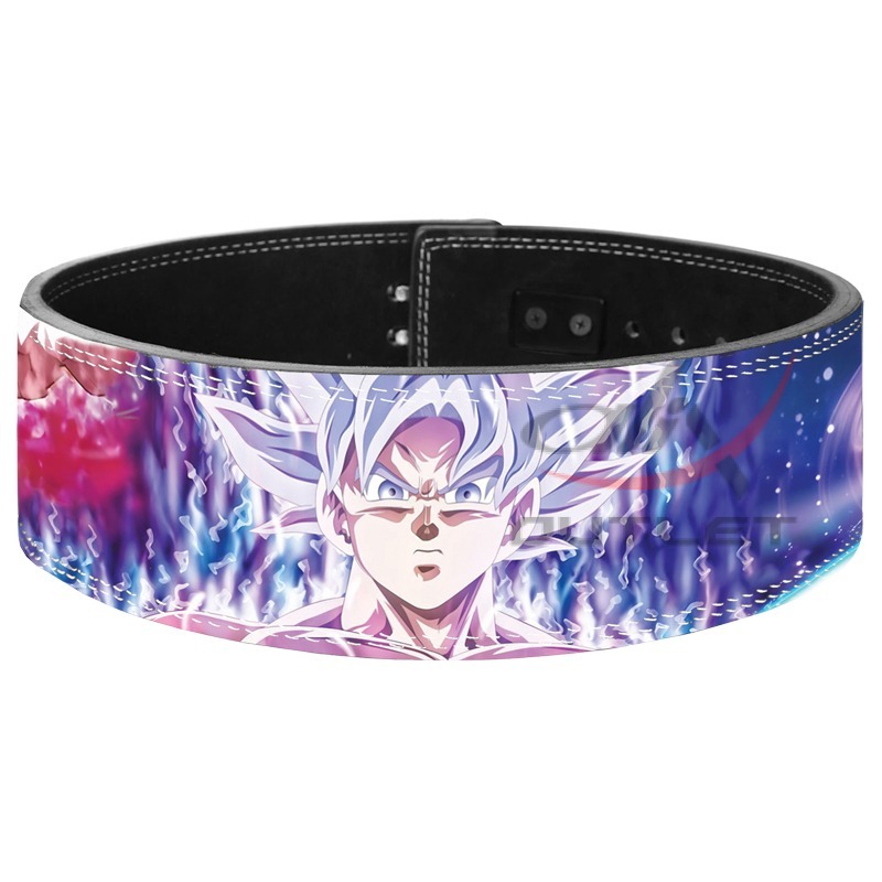 1 (3) Goku Ultra Instinct Anime Weightlifting Lever Belt