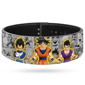 Dragon Ball Z anime powerlifting lever belt
