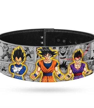Dragon Ball Z anime powerlifting lever belt