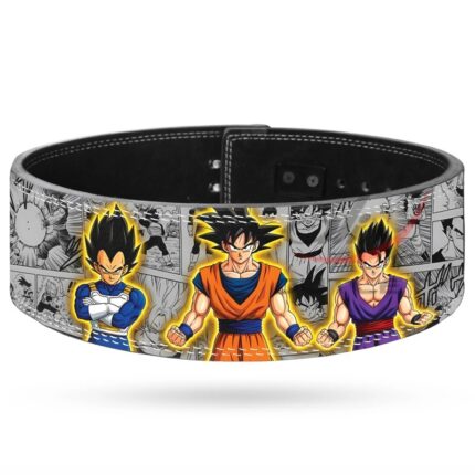 Dragon Ball Z anime powerlifting lever belt