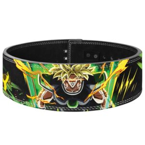 Broly Legendary Saiyan anime powerlifting lever belt