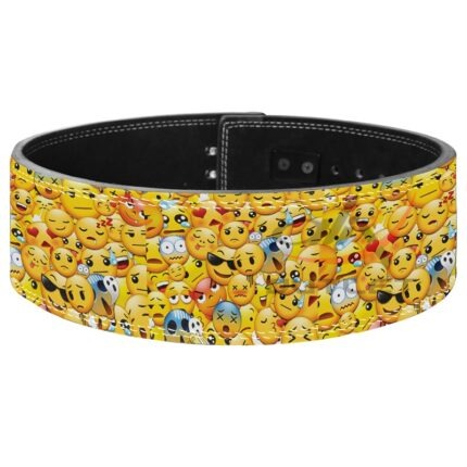 Emoji Face Anime Lever Belt