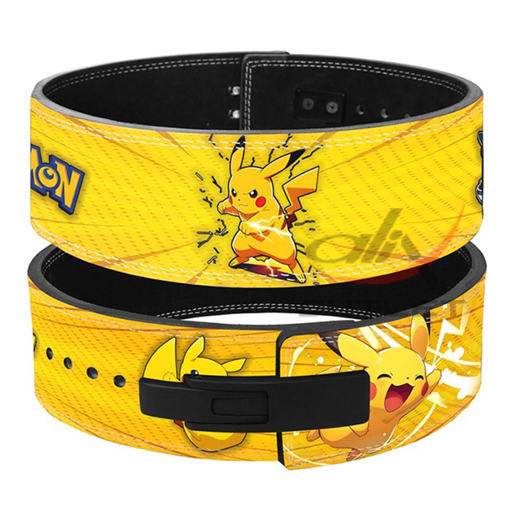 pikachu FB Pikachu Anime Fitness Lever Belt Pokemon - Image 1
