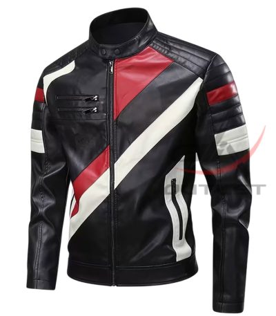 Cafe Racer Leather Jacket