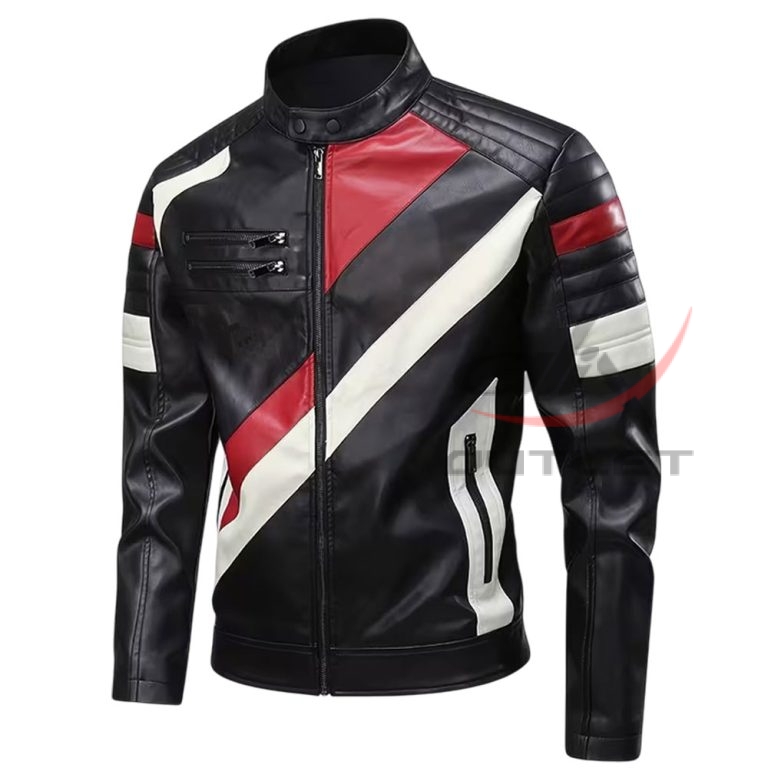 Cafe Racer Leather Jacket