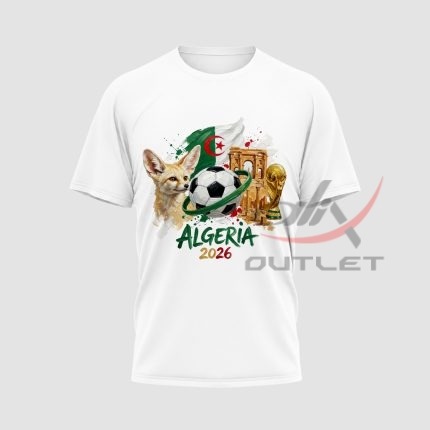 Algeria 2026 Soccer World Cup 2026 Premium Cotton Tee