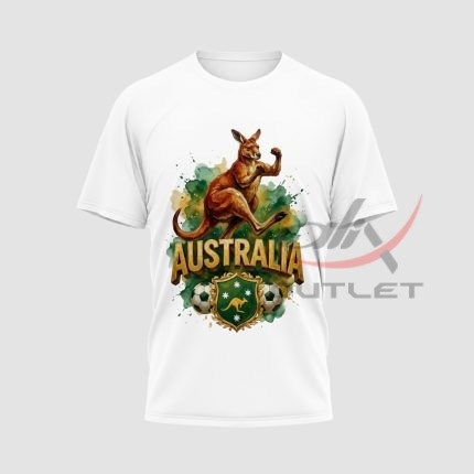 Australia 2026 Soccer World Cup 2026 Premium Cotton Tee