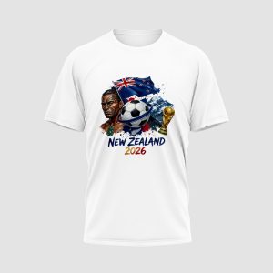 New Zealand 2026 Soccer Fan T-Shirt