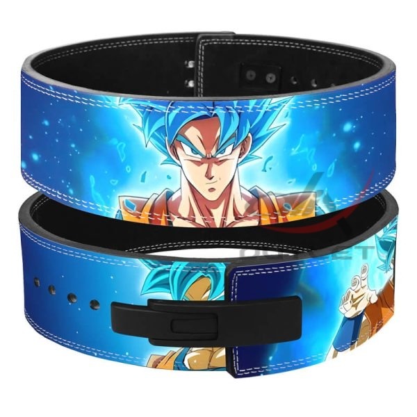 Goku SSJ Blue Anime Lifting Lever Belt