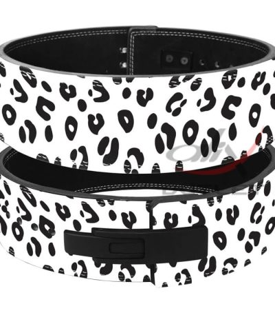 Leopard Grey Anime Lifting Lever Belt