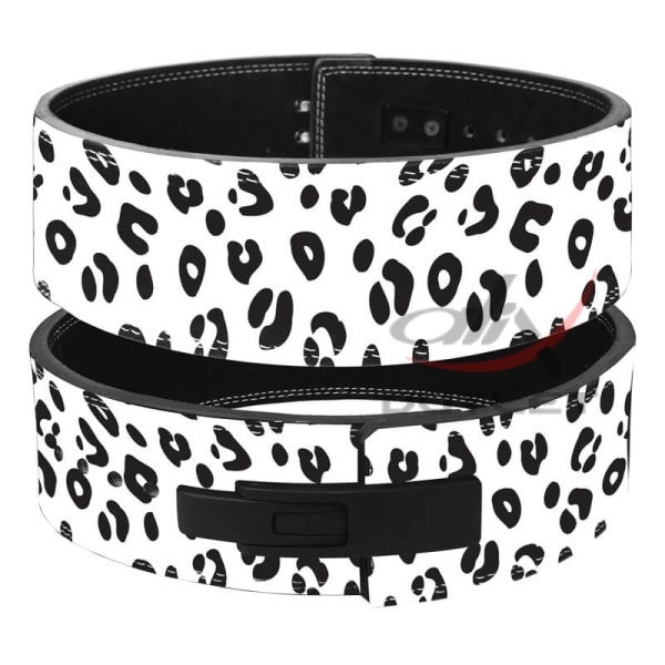 Leopard Grey Anime Lifting Lever Belt