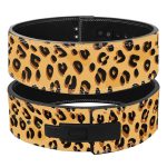 Leopard Printed Anime Lifting Lever Belt